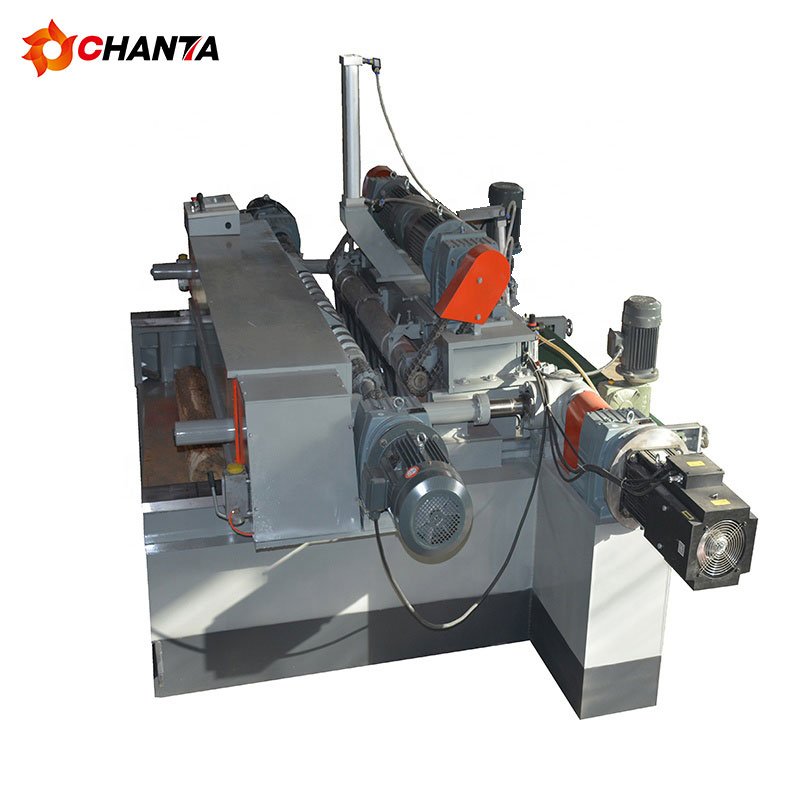 spindleless veneer peeling machine