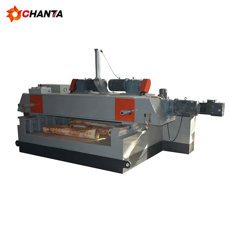 spindleless veneer peeling machine